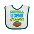 thumbnail image 1 of Inktastic Football Legend In Training Boys Baby Bib, 1 of 4
