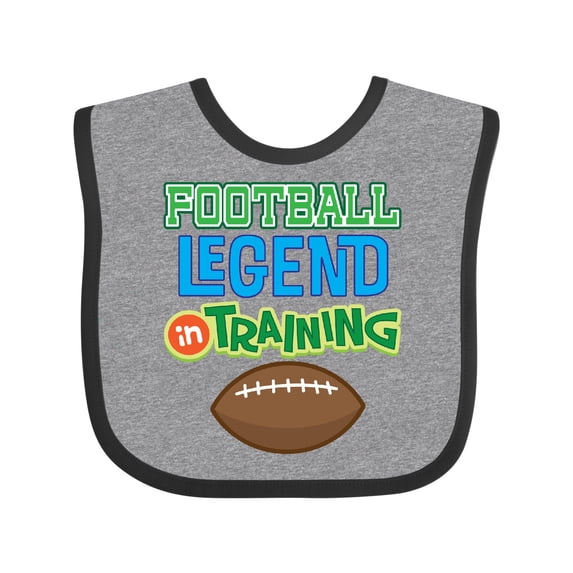 Inktastic Football Legend In Training Boys Baby Bib