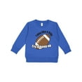 thumbnail image 1 of Inktastic Football Like a Girl Toddler Sweatshirt, 1 of 4