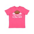 thumbnail image 1 of Inktastic Football My Daddy Is The Coach Youth T-Shirt, 1 of 5