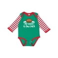 thumbnail image 1 of Inktastic Football My Daddy is the Coach Boys or Girls Long Sleeve Baby Bodysuit, 1 of 5