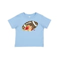thumbnail image 1 of Inktastic Football with Flowers and Leopard Spots Boys or Girls Baby T-Shirt, 1 of 5