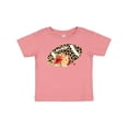 thumbnail image 1 of Inktastic Football with Flowers and Leopard Spots Boys or Girls Baby T-Shirt, 1 of 5