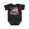 thumbnail image 1 of Inktastic For My Aunt Breast Cancer Awareness Boys or Girls Baby Bodysuit, 1 of 5
