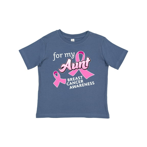 Inktastic For My Aunt Breast Cancer Awareness Boys or Girls Baby T-Shirt