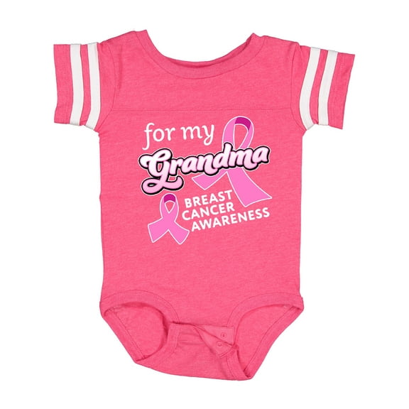 Inktastic For My Grandma-breast Cancer Awareness Boys or Girls Baby Bodysuit