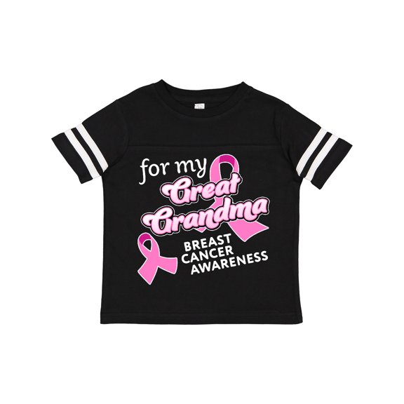 Inktastic For My Great Grandma-breast Cancer Awareness Boys or Girls Toddler T-Shirt