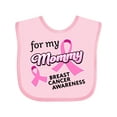 thumbnail image 1 of Inktastic For My Mommy - Breast Cancer Awareness Boys or Girls Baby Bib, 1 of 4