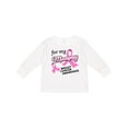 thumbnail image 1 of Inktastic For My Mommy Breast Cancer Awareness Boys or Girls Long Sleeve Toddler T-Shirt, 1 of 5