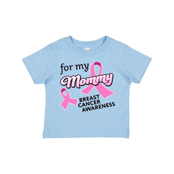Inktastic For My Mommy Breast Cancer Awareness Boys or Girls Toddler T-Shirt