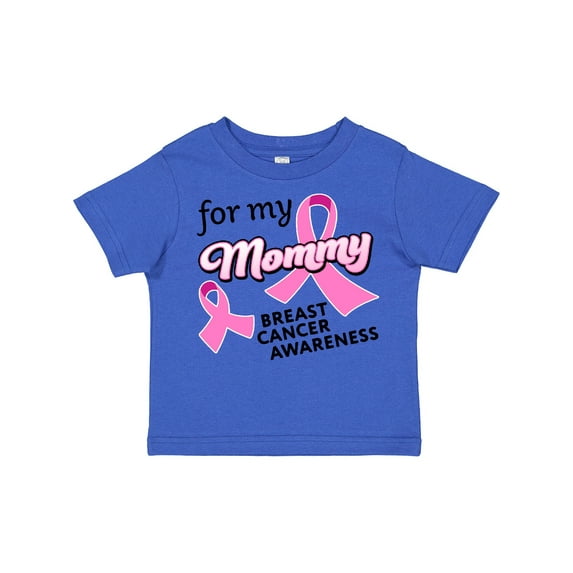 Inktastic For My Mommy Breast Cancer Awareness Boys or Girls Toddler T-Shirt