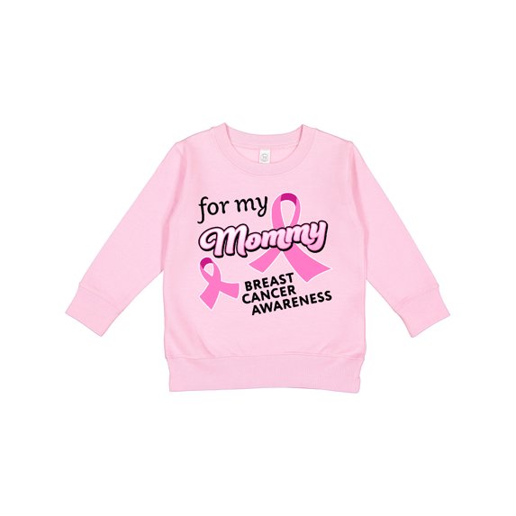 Inktastic For My Mommy Breast Cancer Awareness Toddler Sweatshirt