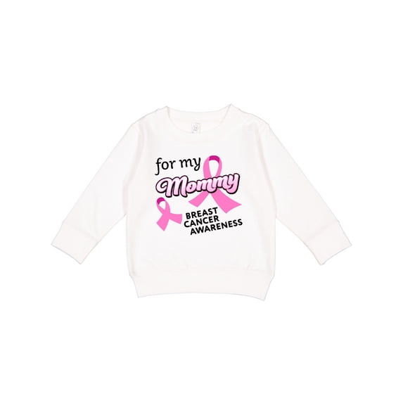 Inktastic For My Mommy Breast Cancer Awareness Toddler Sweatshirt