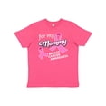 thumbnail image 1 of Inktastic For My Mommy Breast Cancer Awareness Youth T-Shirt, 1 of 5