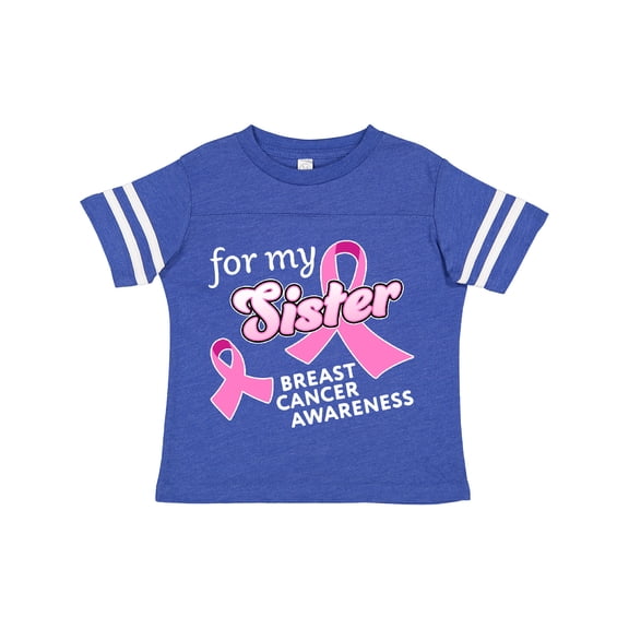 Inktastic For My Sister - Breast Cancer Awareness Boys or Girls Toddler T-Shirt