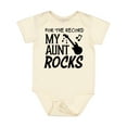 thumbnail image 1 of Inktastic For the Record, My Aunt Rocks Boys or Girls Baby Bodysuit, 1 of 5