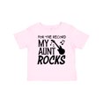 thumbnail image 1 of Inktastic For the Record, My Aunt Rocks Boys or Girls Baby T-Shirt, 1 of 5