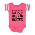 thumbnail image 1 of Inktastic For the Record, My Dad Rocks Boys or Girls Baby Bodysuit, 1 of 5