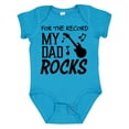 thumbnail image 1 of Inktastic For the Record, My Dad Rocks Boys or Girls Baby Bodysuit, 1 of 5