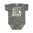 thumbnail image 1 of Inktastic For the Record, My Dad Rocks Boys or Girls Baby Bodysuit, 1 of 5