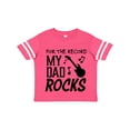 thumbnail image 1 of Inktastic For the Record, My Dad Rocks Boys or Girls Toddler T-Shirt, 1 of 5