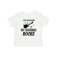 thumbnail image 1 of Inktastic For the Record My Grandma Rocks Boys or Girls Baby T-Shirt, 1 of 5