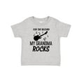 thumbnail image 1 of Inktastic For the Record My Grandma Rocks Boys or Girls Baby T-Shirt, 1 of 5