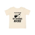 thumbnail image 1 of Inktastic For the Record My Grandma Rocks Boys or Girls Baby T-Shirt, 1 of 5