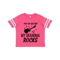thumbnail image 1 of Inktastic For the Record My Grandma Rocks Boys or Girls Toddler T-Shirt, 1 of 5