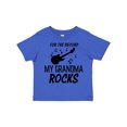 thumbnail image 1 of Inktastic For the Record My Grandma Rocks Boys or Girls Toddler T-Shirt, 1 of 5