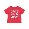 thumbnail image 1 of Inktastic For the Record, My Mom Rocks Boys or Girls Baby T-Shirt, 1 of 5