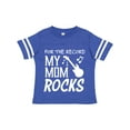 thumbnail image 1 of Inktastic For the Record, My Mom Rocks Boys or Girls Toddler T-Shirt, 1 of 5