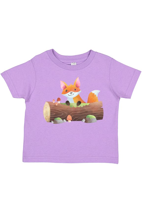 Forest Fox Boys or Girls Toddler T-Shirt