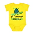 thumbnail image 1 of Inktastic Fort Lauderdale, Florida Happy Sea Turtle Boys or Girls Baby Bodysuit, 1 of 5