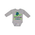 thumbnail image 1 of Inktastic Fort Lauderdale, Florida Happy Sea Turtle Boys or Girls Long Sleeve Baby Bodysuit, 1 of 5
