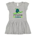 thumbnail image 1 of Inktastic Fort Lauderdale, Florida Happy Sea Turtle Girls Toddler Dress, 1 of 5