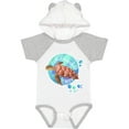 thumbnail image 1 of Inktastic Fort Lauderdale, Florida Swimming Sea Turtle with Bubbles Boys or Girls Baby Bodysuit, 1 of 5