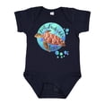 thumbnail image 1 of Inktastic Fort Lauderdale, Florida Swimming Sea Turtle with Bubbles Boys or Girls Baby Bodysuit, 1 of 5