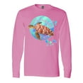thumbnail image 1 of Inktastic Fort Lauderdale, Florida Swimming Sea Turtle with Bubbles Long Sleeve T-Shirt, 1 of 5