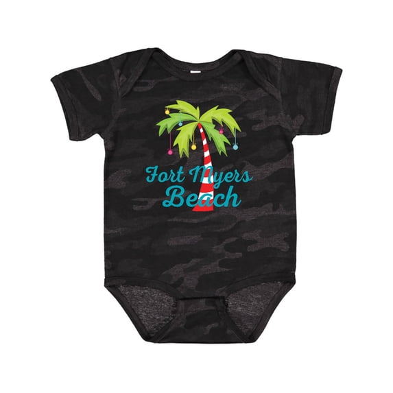 Inktastic Fort Myers Beach Florida Christmas Vacation Girls Baby Bodysuit
