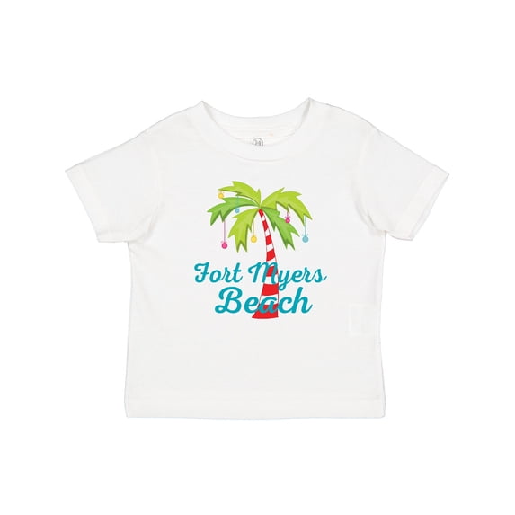 Inktastic Fort Myers Beach Florida Christmas Vacation Girls Baby T-Shirt