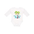 thumbnail image 1 of Inktastic Fort Myers Beach Florida Christmas Vacation Girls Long Sleeve Baby Bodysuit, 1 of 5