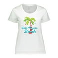 thumbnail image 1 of Inktastic Fort Myers Beach Florida Christmas Vacation Women's Plus Size T-Shirt, 1 of 5