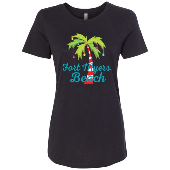 Inktastic Fort Myers Beach Florida Christmas Vacation Women's T-Shirt