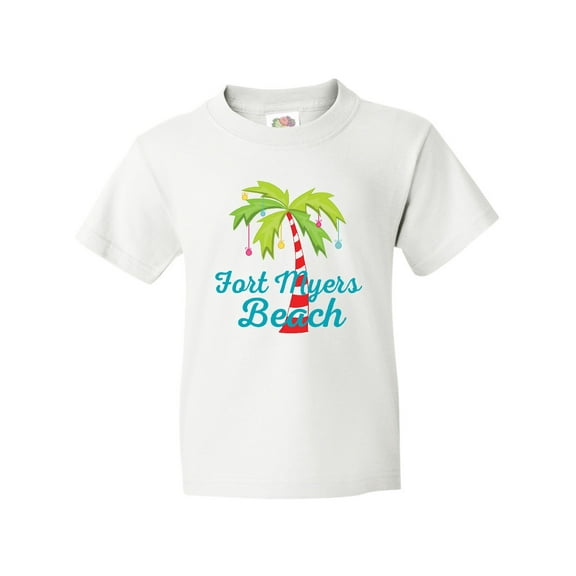Inktastic Fort Myers Beach Florida Christmas Vacation Youth T-Shirt