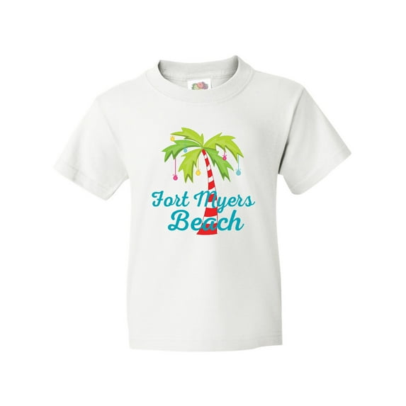Inktastic Fort Myers Beach Florida Christmas Vacation Youth T-Shirt