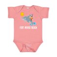thumbnail image 1 of Inktastic Fort Myers Beach Florida Dolphin Boys or Girls Baby Bodysuit, 1 of 5