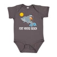 thumbnail image 1 of Inktastic Fort Myers Beach Florida Dolphin Boys or Girls Baby Bodysuit, 1 of 5
