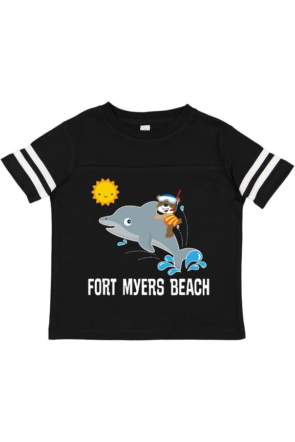 Fort Myers Beach Florida Dolphin Boys or Girls Toddler T-Shirt