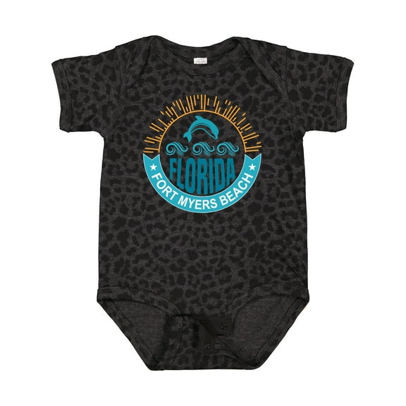 Inktastic Fort Myers Beach Florida Vacation Boys or Girls Baby Bodysuit